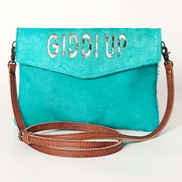 American Darling Envelope Hair-On Genuine Leather Western Women Bag Handbag Purse | for Cute